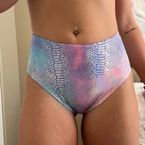 Snakeskin Rave Bottoms